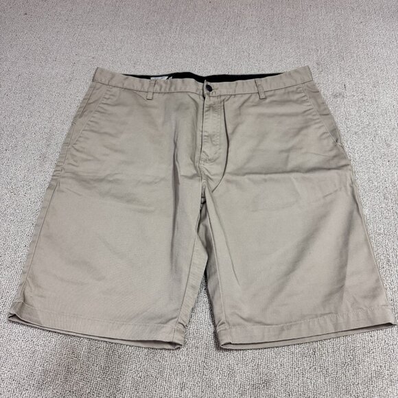 Volcom Shorts Beige Pockets Men’s Size 38 - Picture 5 of 11